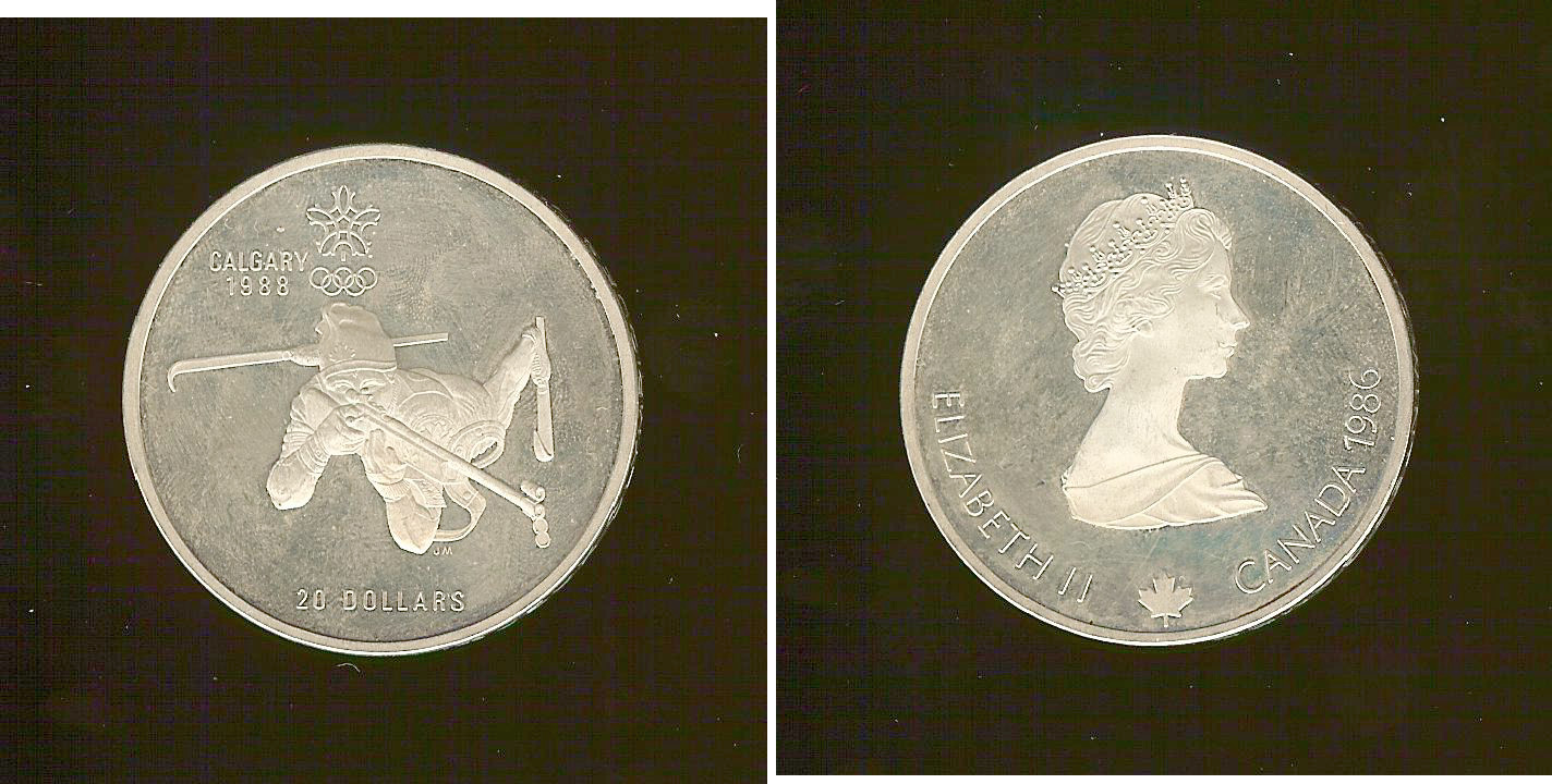 Canada $20 1986 Ottawa Proof